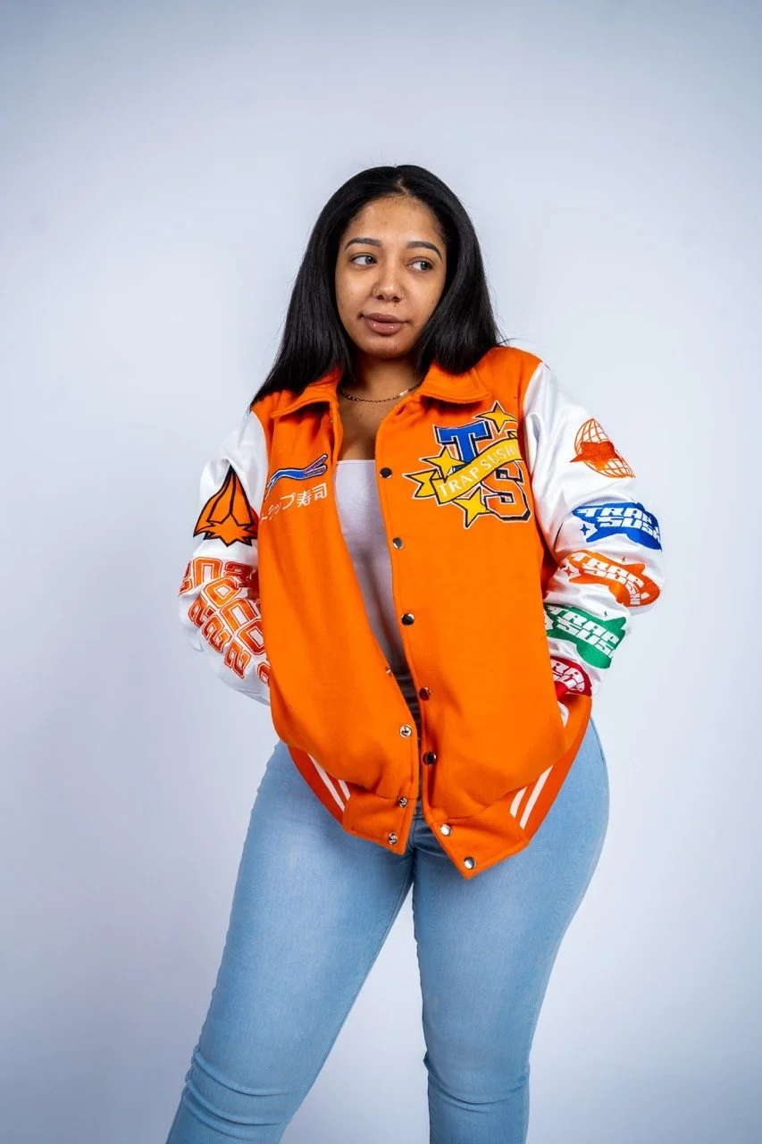TS Letterman Jacket — Trap Sushi